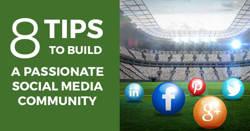 Community building as part of a social media marketing plan